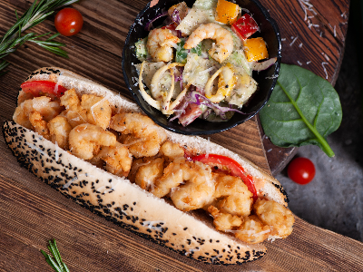 Fried Shrimp Sandwich