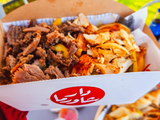 French Fries With Chicken Shawarma Platter