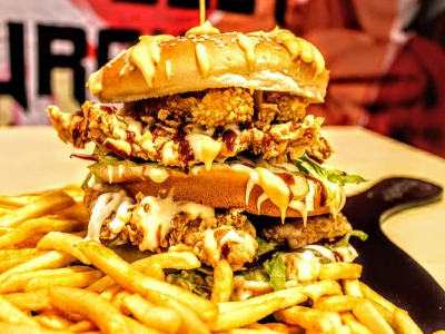 Chicken Onion Sandwich