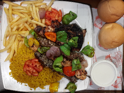 Quarter Grilled Chicken Platter