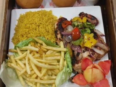 Whole Grilled Chicken Platter