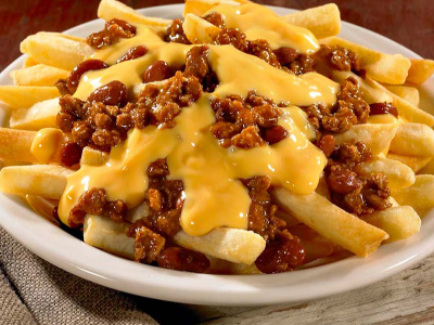 Chili French Fries With Cheese