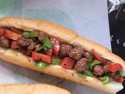 Oriental Sausage Fino Sandwich