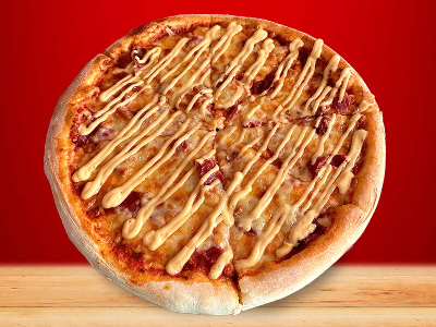 Wild Beef Bacon Pizza