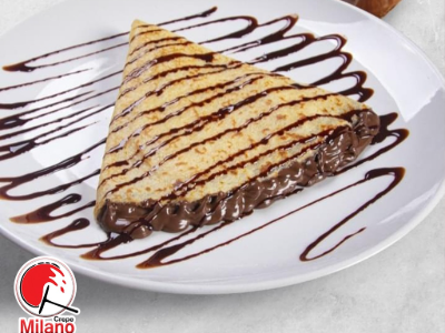 Chocolate crepe