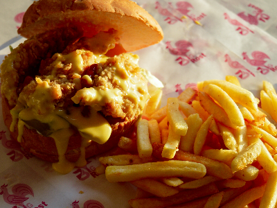 Chicken Big Cheesy Sandwich