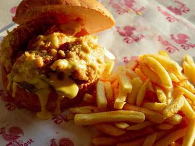 Chicken Crispy Combo Sandwich