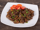 Lebanese Chicken Liver Platter