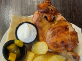 Half Grilled Chicken