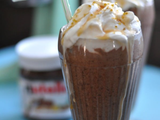 Nutella Chocolate With Milk Shake