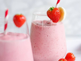 Strawberry With Milk Shake