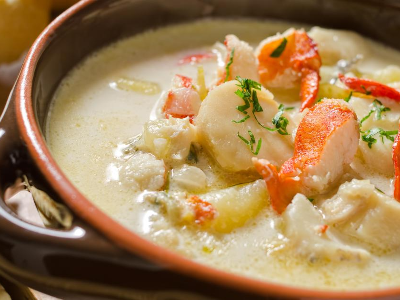Creamy Seafood Soup