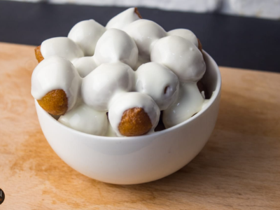 Lokmat El Kady With White Chocolate