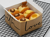 Mix Nutella Chocolate Dounts Box - 6 Pieces
