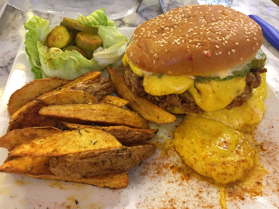 Chicken Cheeseburger