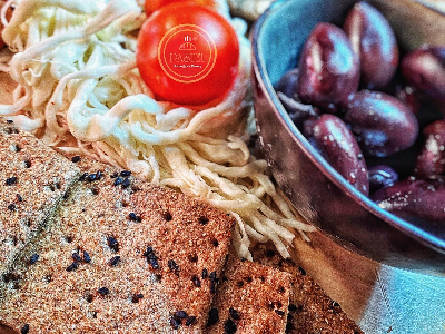 Senn Bread Slices With Flaxseeds