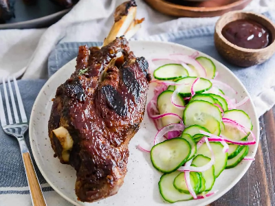 Grilled Mutton Shank