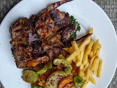 2 Pieces Grilled Pigeon