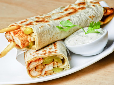 Syrian French Fries Sandwich
