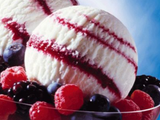 Yogurt With Berry Ice Cream