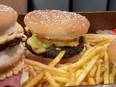 Cheese Burger Sandwich