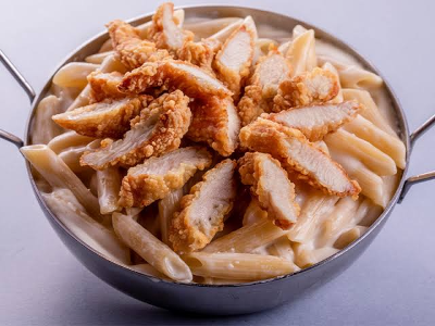 Crispy Chicken Pasta