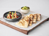 Oriental Sausages Quesadilla