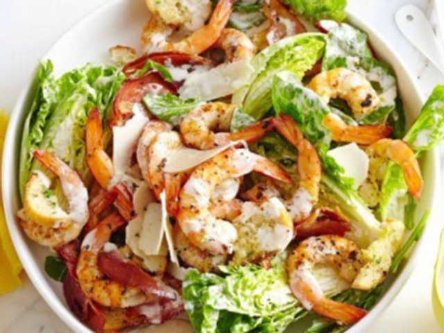 Shrimp Caesar Salad