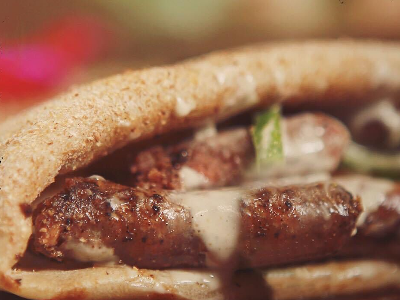 Alexandrian Sausage Sandwich