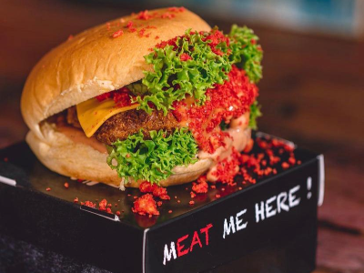 Crunchy Chicken With Cheetos Sandwich