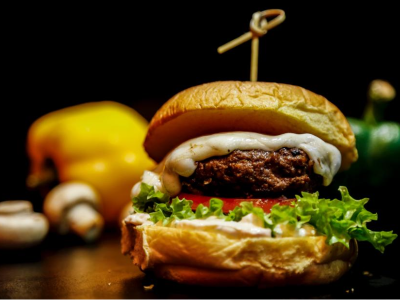 Address Beef Burger Sandwich
