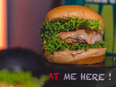 Loaded Beef Burger Sandwich
