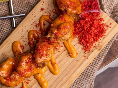 Dynamite Shrimp With Cheetos