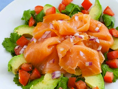 Salmon Avocado Salad