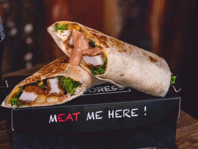 Address Chicken Wrap Sandwich
