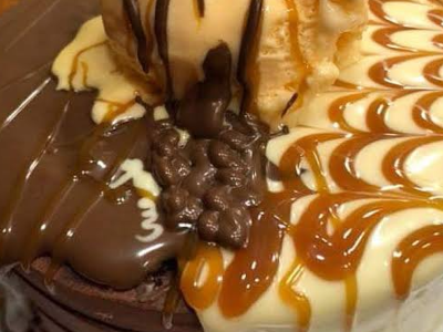 Nutella Chocolate With White Chocolate Casserole