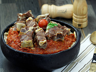 Kandouz Meat Fatteh