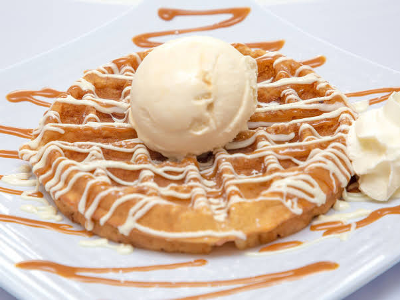 White Chocolate Waffle