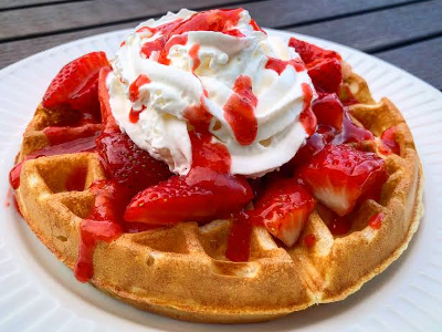 Strawberry Waffle