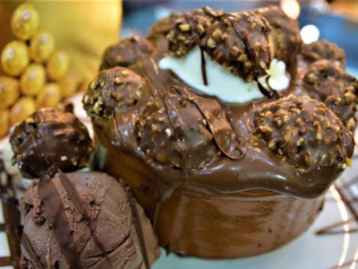 Nutella Chocolate With Ferrero Rocherchocolate Casserole