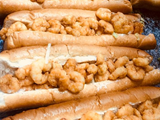 Mix Shrimp And Squid Sandwich