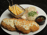 Fried Chicken With Mozzarella Cheese Platter