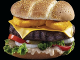 Onion Beef Burger Sandwich