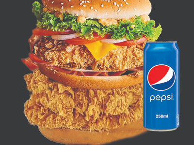 Mega tasty Chicken Sandwich