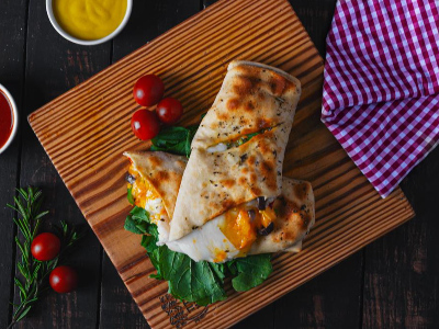 Seafood Stromboli