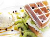Kiwi Waffle