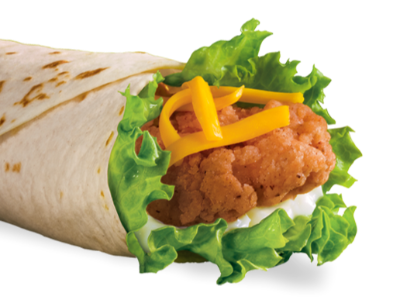 Chicken Strips Wrap Sandwich
