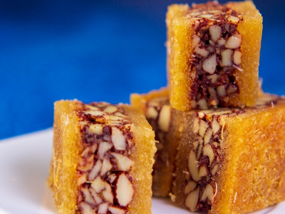Konafa Almonds With Cinnamon - Kilo