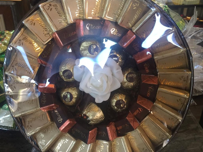 chocolate plate