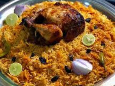 Grilled Chicken With Kabsa Rice